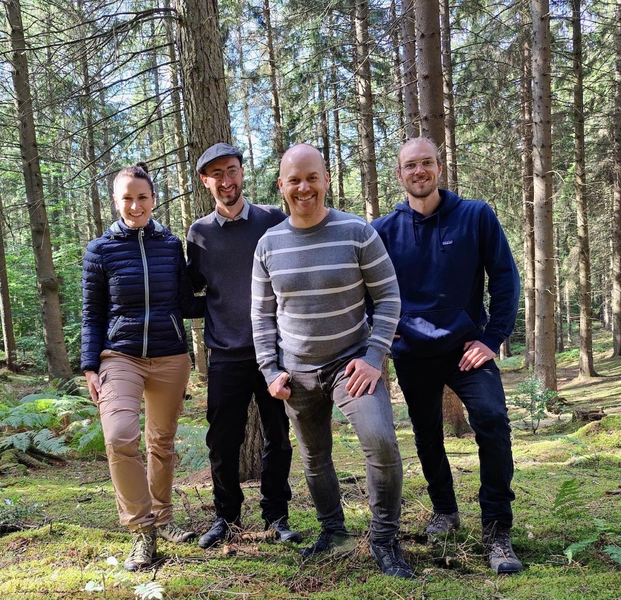 Foto der Gründer des Start-Ups Pflanzentheke